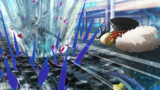 Cartoon character iceberg blue room - a large iceberg free wallpaper