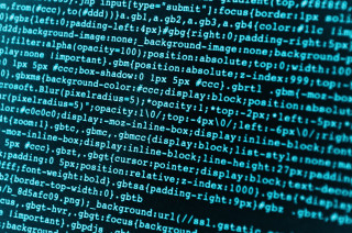 Computer screen blue text black 2 - white letter free wallpaper