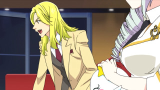 Woman suits twins blonde drill - cel free wallpaper