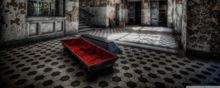 Large room red velvet case - the second floor free wallpaper