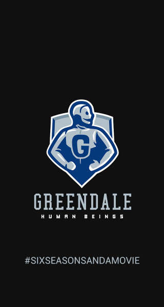 Greendale lacrosse team logo shield - a logo free wallpaper for mobile