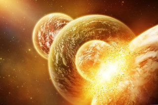 Planets sky star bright light - the planet free wallpaper