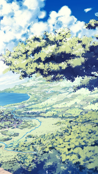 Man bench scenic view lake - a bench free wallpaper for mobile