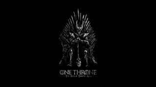 Black white throne one throne - game free wallpaper