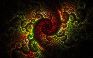 Spiral red design computer generated - image of a spiral design free wallpaper