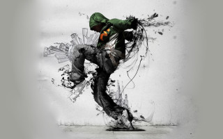 Man skateboard air green jacket - a green jacket free wallpaper