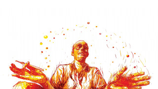 Fire embers sparks flame heroic - bill sienkiewicz free wallpaper