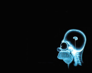 Glowing skeleton flower mouth white - glowing free wallpaper for desktop