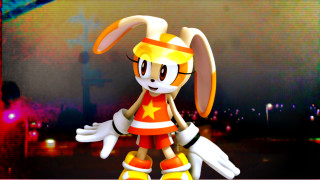 Cartoon character rabbit costume red - unreal engine 5 quality free wallpaper