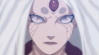 Woman blue eyes white hair 2 - a white hair free wallpaper