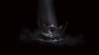 Crown light shining dark night - crown free wallpaper