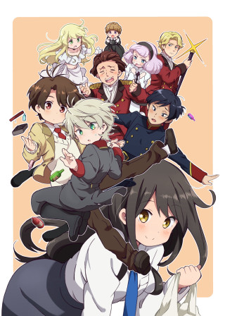 Anime characters group poses expressions 4 - a group free wallpaper for mobile