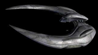 Futuristic object large mouth large - a large mouth free wallpaper