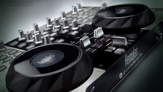 Dj equipment sound board close - free technology wallpaper