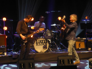 Band performance guitar microphone stage - a band free wallpaper