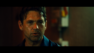 Concerned man dark room light - neoexpressionism free wallpaper