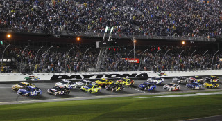 Cars race track crowd people - the stand free wallpaper