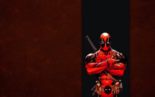 Deadpool doorway sword knife stand - a deadpool character free wallpaper