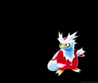 Cartoon bird back holograph shiny - his back free wallpaper for desktop