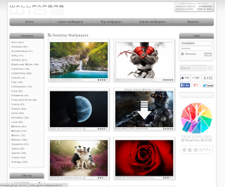 Web page pictures red rose - art informel free wallpaper for desktop