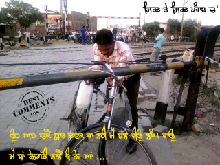 Man fixing bicycle road sticker - a bicycle free wallpaper