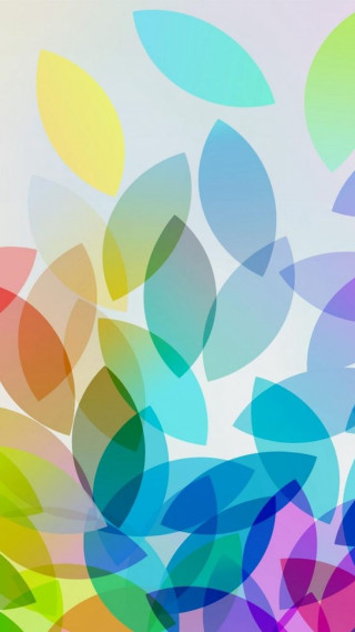 Colorful abstract background leaves sky - free abstract wallpaper for mobile