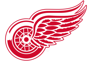 Detroit red wings wing digital - a red circle free wallpaper