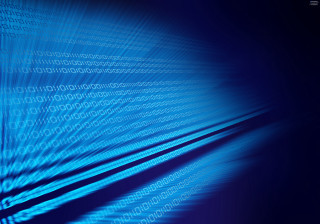 Blue background lines dots pattern 7 - technique free wallpaper for desktop