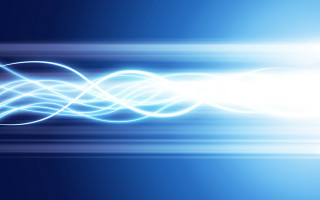 Blue light hologram dynamic magic - shining free wallpaper