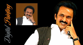 Man mustache white shirt smiling - a mustache free wallpaper