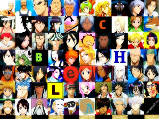 Anime collage characters blj - a mosaic free wallpaper