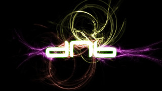 Neon text black background light - a computer free wallpaper