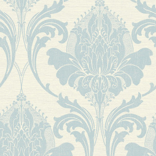 Blue white floral wallpaper design 4 - art and crafts movement free wallpaper for tablet