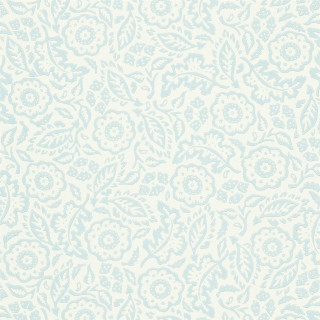 White blue floral wallpaper design - postminimalism free wallpaper for tablet