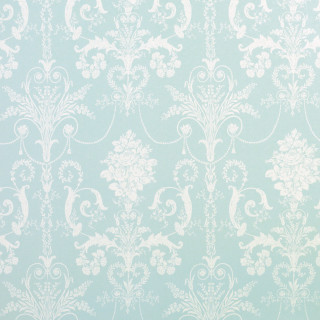 Flower vine pattern light blue - free vintage wallpaper for tablet