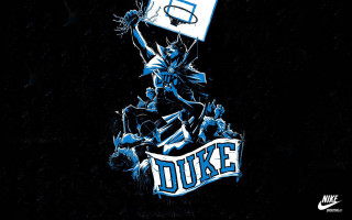 Basketball player dunking hoop duke - a basketball hoop free wallpaper