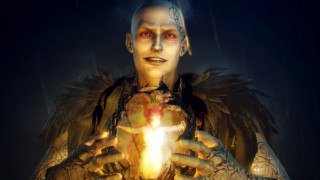 Creepy man holding candle scary - cryengine free wallpaper for desktop