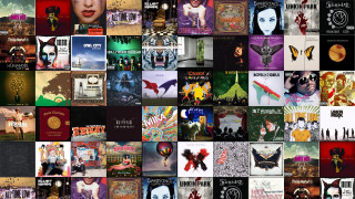 Collage people artwork grid black - a collage of images free wallpaper