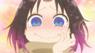 Girl blueeyes purplehair smile kawaii - kawaii free wallpaper