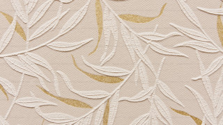 Gold white wallpaper closeup circular - fine foliage lace free wallpaper for desktop