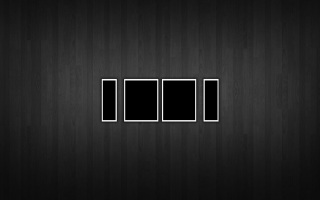 Black white photo wall four - a white rectangle free wallpaper