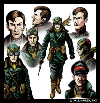 Group uniforms hats military uniform - dieselpunk free wallpaper for tablet