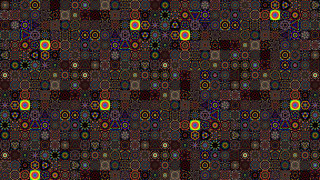 Colorful pattern shapes vibrant design 2 - many different color and shapes free wallpaper