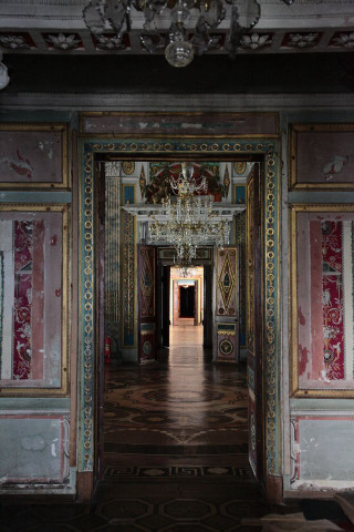 Hallway chandelier neoclassical flemish baroque - neoclassicism free wallpaper for mobile