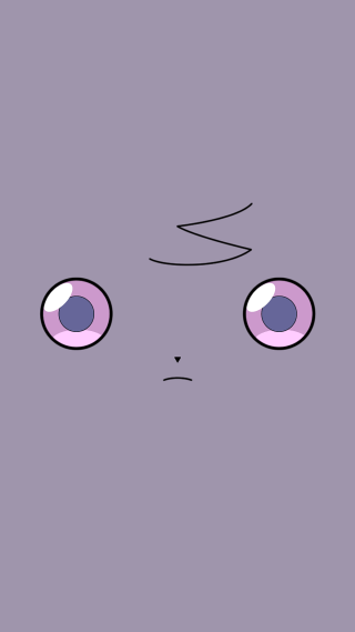 Purple background cat eyes nose - ayo free wallpaper for mobile