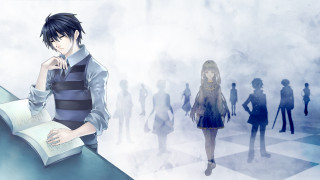 Man woman group people holding - a book in free wallpaper