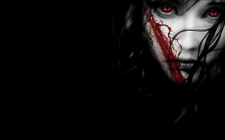 Woman blood face blood face - blood free wallpaper