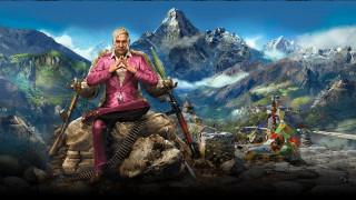 Man sitting rock mountain range - doc hammer free wallpaper