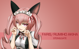 Pink hair horns cat ears - claire falkenstein free wallpaper for desktop