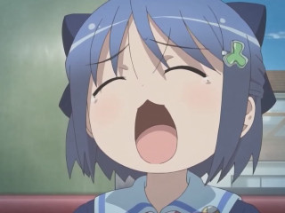 Blue hair cat ears open - blue hair and a cat ears free wallpaper